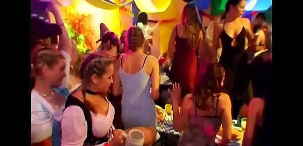 Explicit and brazen group gratifying